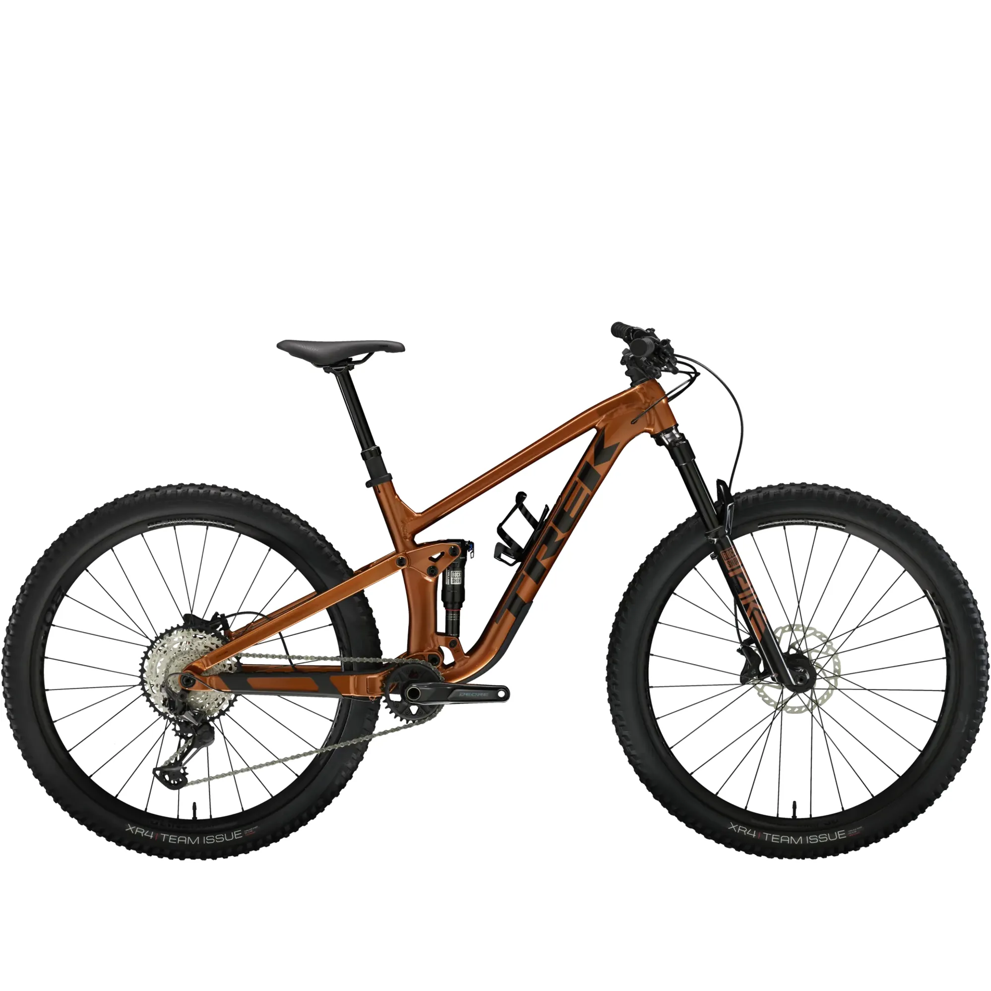 Orange trek mountain bike on sale