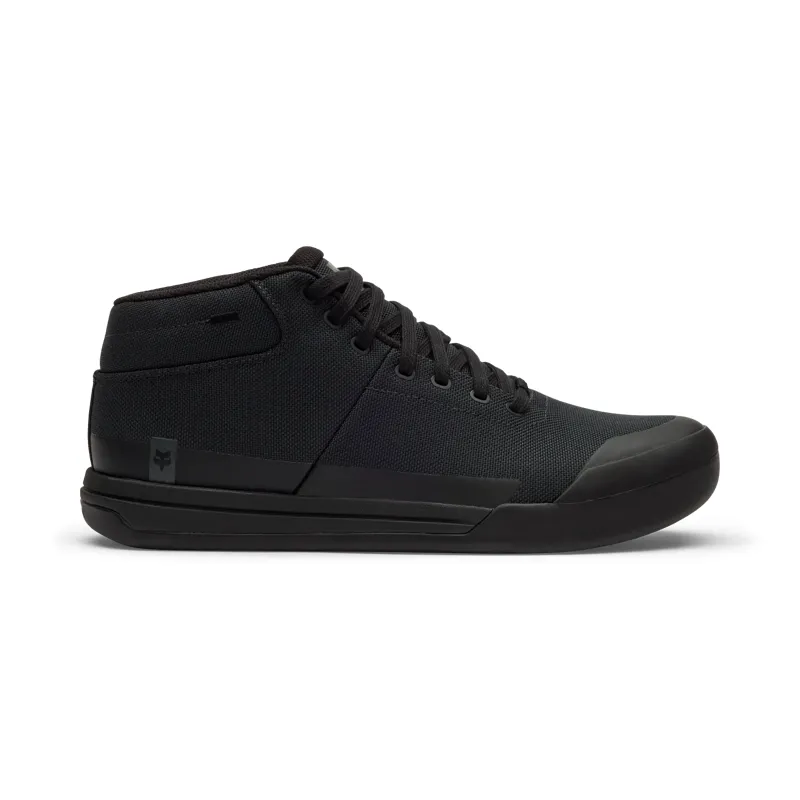 Fox Union Canvas Mid MTB Flat Shoes - Black