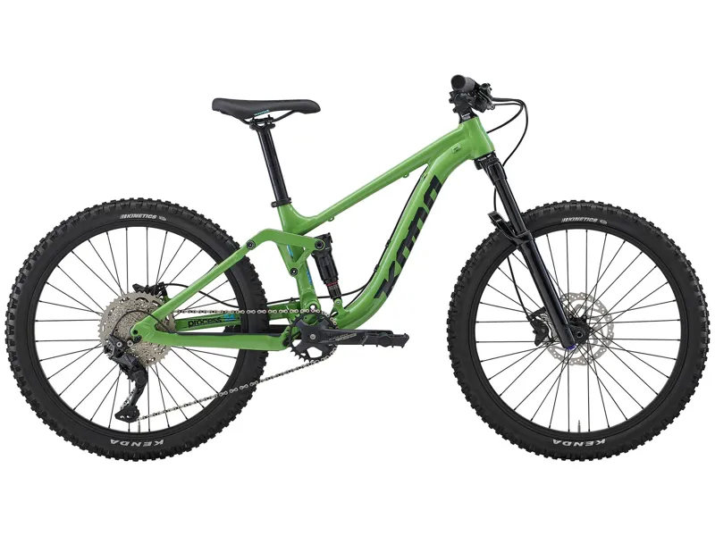 Kona Process 24w 2026 Kids Full Suspension MTB - Gloss Kiwi