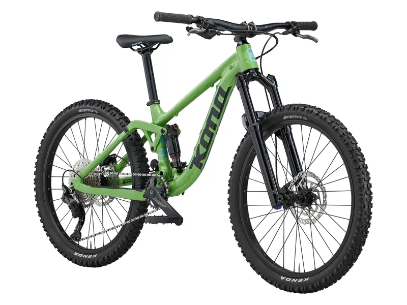 Kona Process 24w 2026 Kids Full Suspension MTB - Gloss Kiwi-1