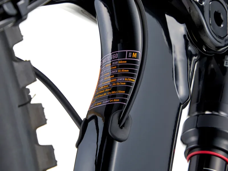 Kona Remote 160 29er 2024 Electric Mountain Bike - Gloss Black-4