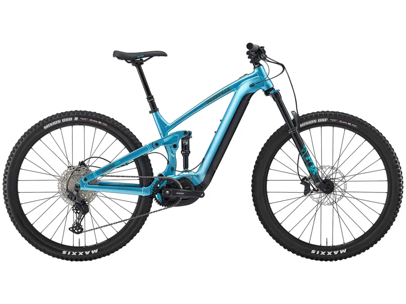 Kona Remote 130 29er 2025 Electric Mountain Bike - Gloss Metallic Blue