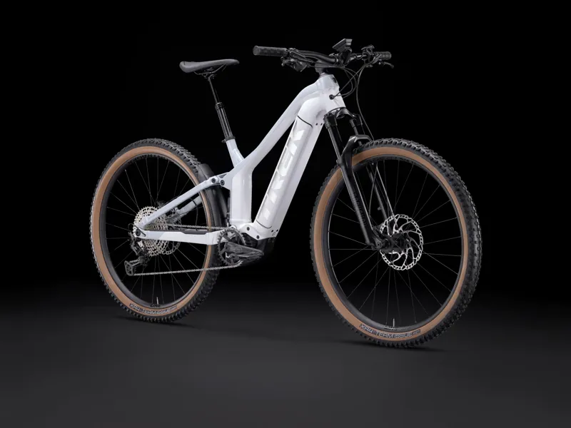 Trek Powerfly FS 7 Gen 3 625 27.5/29er 2024 Electric MTB - White-1