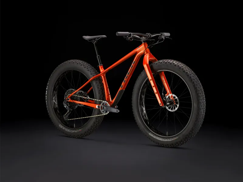 Trek Farley 9.6 27.5 2024 Carbon Fat Bike - Lava-1