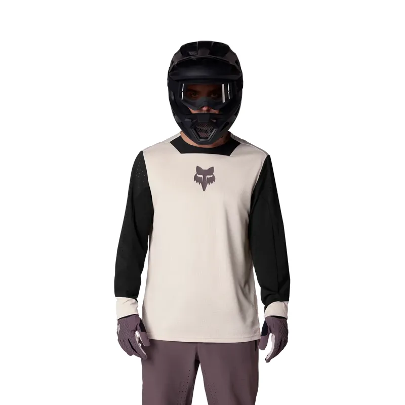 Fox Defend Park Special Edition Men's Long Sleeve Jersey - Chalk White-2