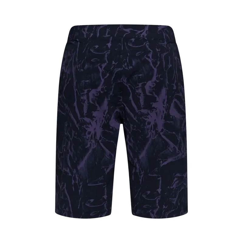 Fox Clothing Ranger Image Print Men's Shorts - Plum Purple-1