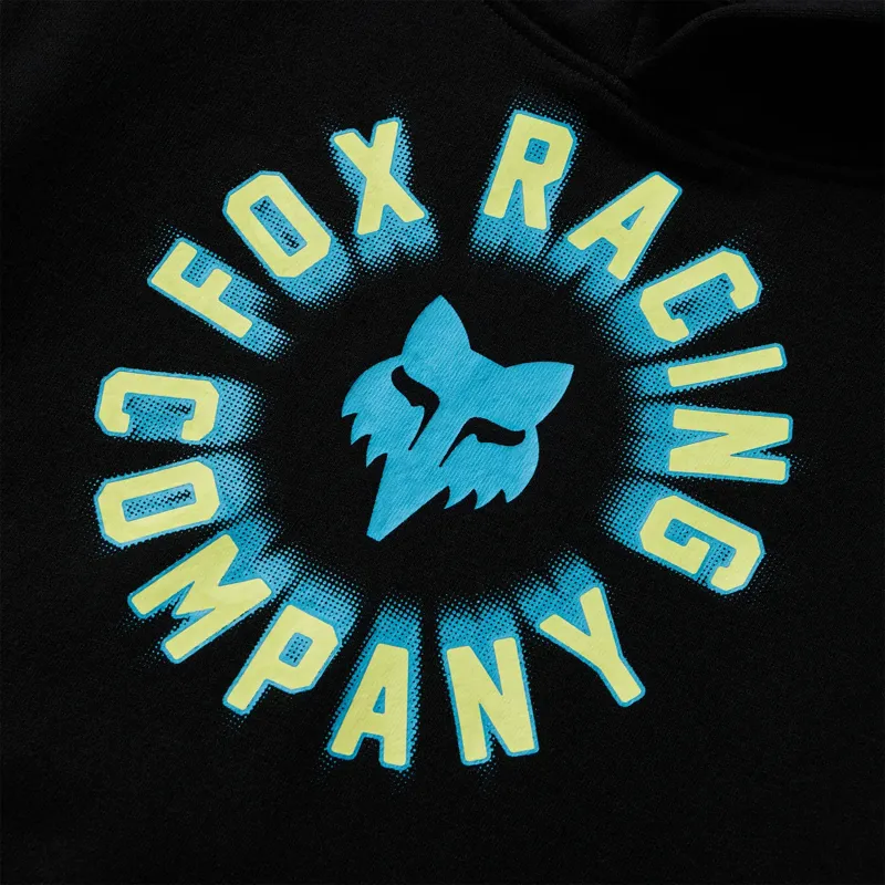 Fox Beam Youth Premium Fleece Pullover Hoodie - Black-3