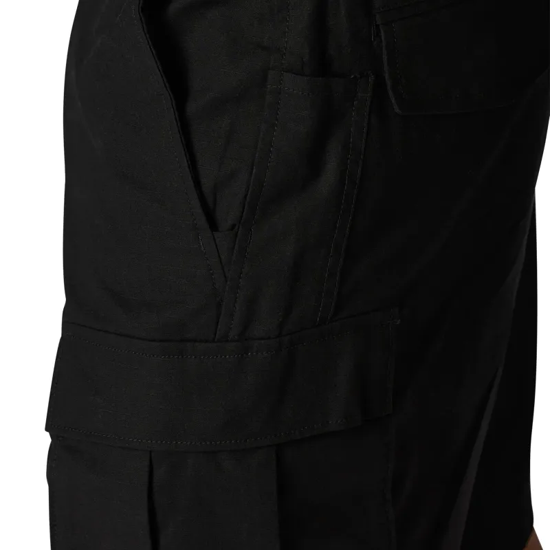 Fox Clothing Fox Cargo Ripstop Men's Shorts - Black-5
