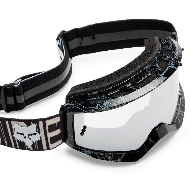 Fox Main Diffuse Special Edition Mirrored Lens Goggles - Black-2
