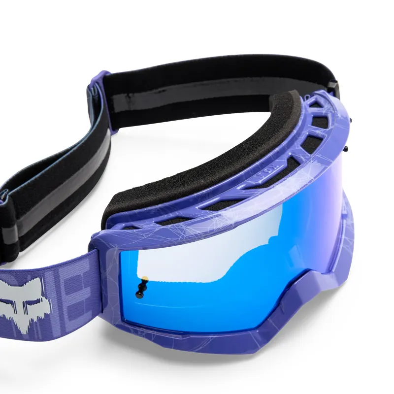 Fox Main Diffuse Special Edition Mirrored Lens Goggles - Purple Dove-2