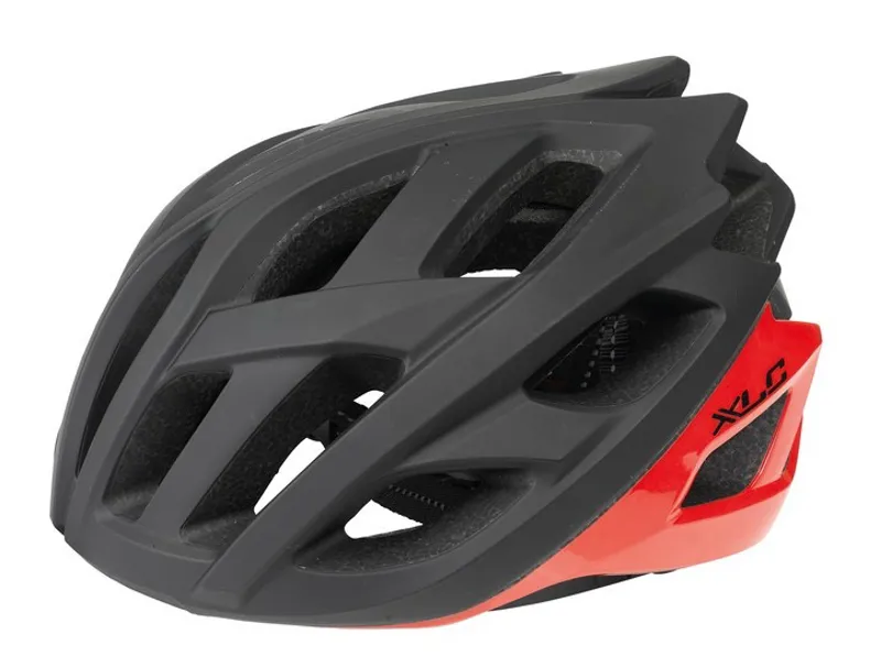 XLC BH-C23 Race Road Helmet - 54-58cm - Black/Red