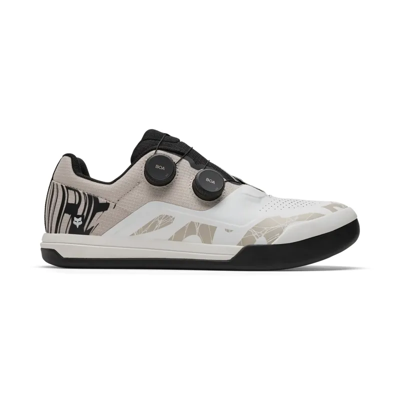 Fox Union BOA Diffuse Special Edition Flat MTB Shoes - Chalk White