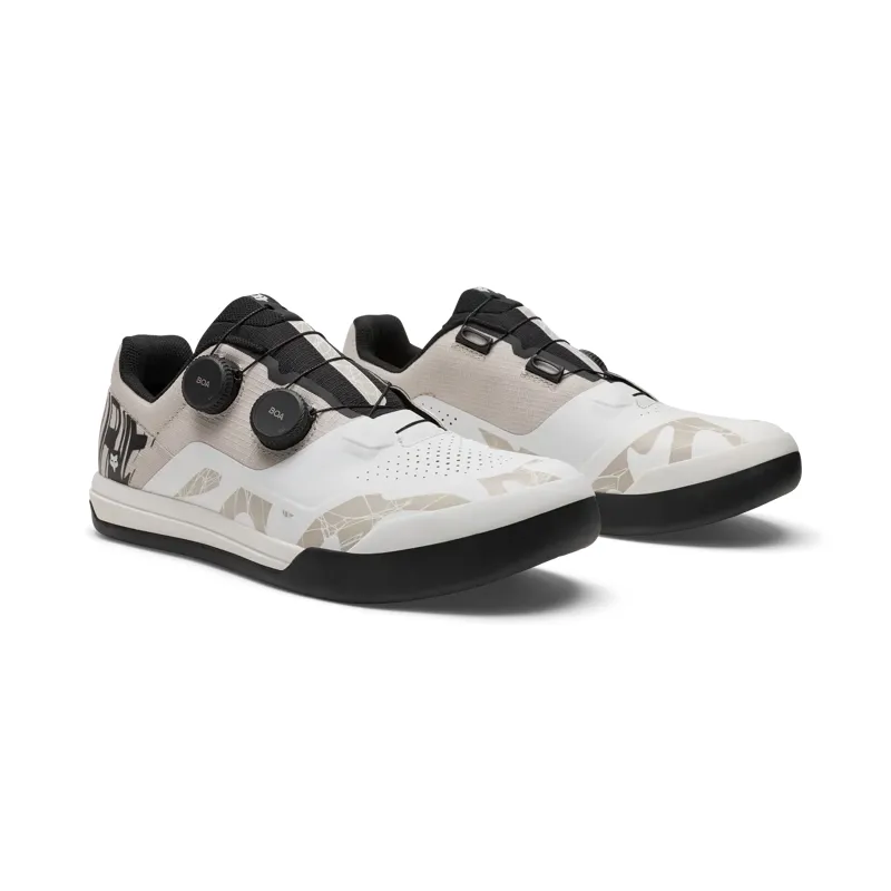 Fox Union BOA Diffuse Special Edition Flat MTB Shoes - Chalk White-3