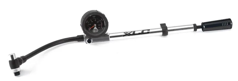 XLC Highair Pro Shock Pump - Silver/Black-1