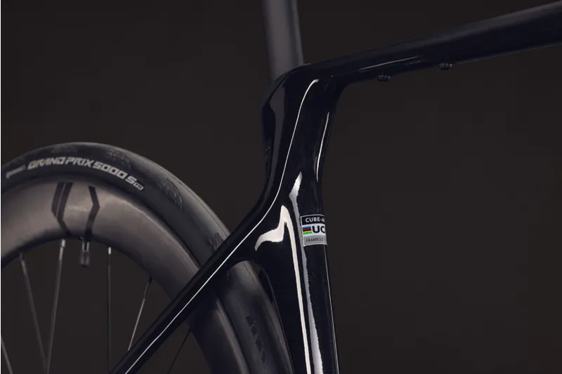Cube Agree C:62 SLT 2027 Carbon Road Bike - Blackpearl/Switchwhite-5