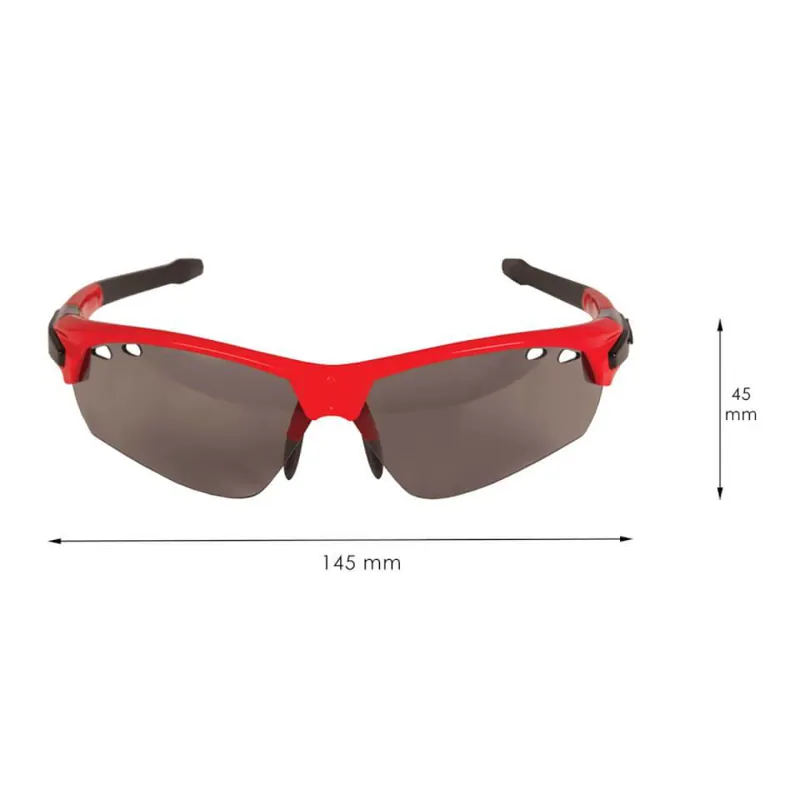 Endura Char Cycling Sunglasses - 2 Sets of Lenses - Red-1