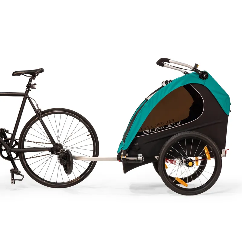 Burley Encore X Child Trailer - Turquoise-3