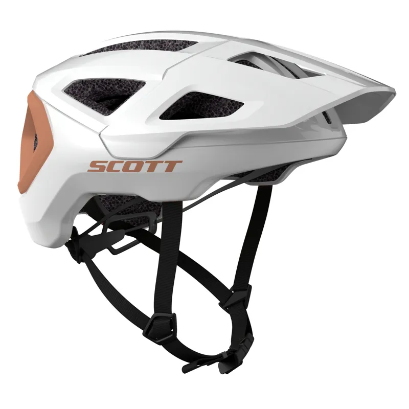 Scott Tago Plus Mips MTB Helmet - White/Rose Beige
