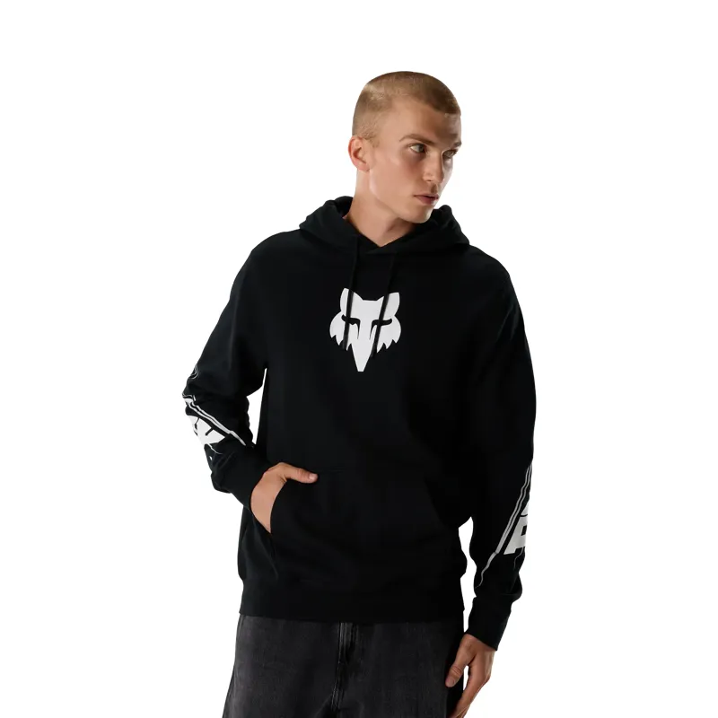 Fox  Apex Fleece Pullover Hoodie - Black-2