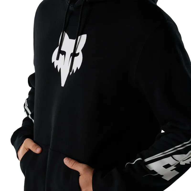 Fox  Apex Fleece Pullover Hoodie - Black-5