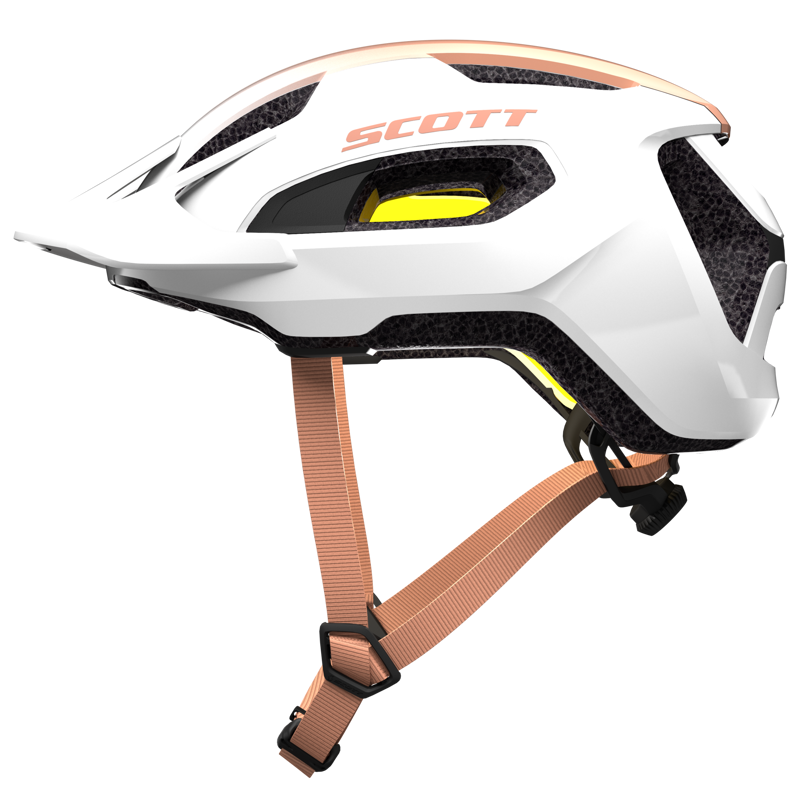 Scott Supra Plus Mips MTB Helmet - Pearl White/Rose Beige-1