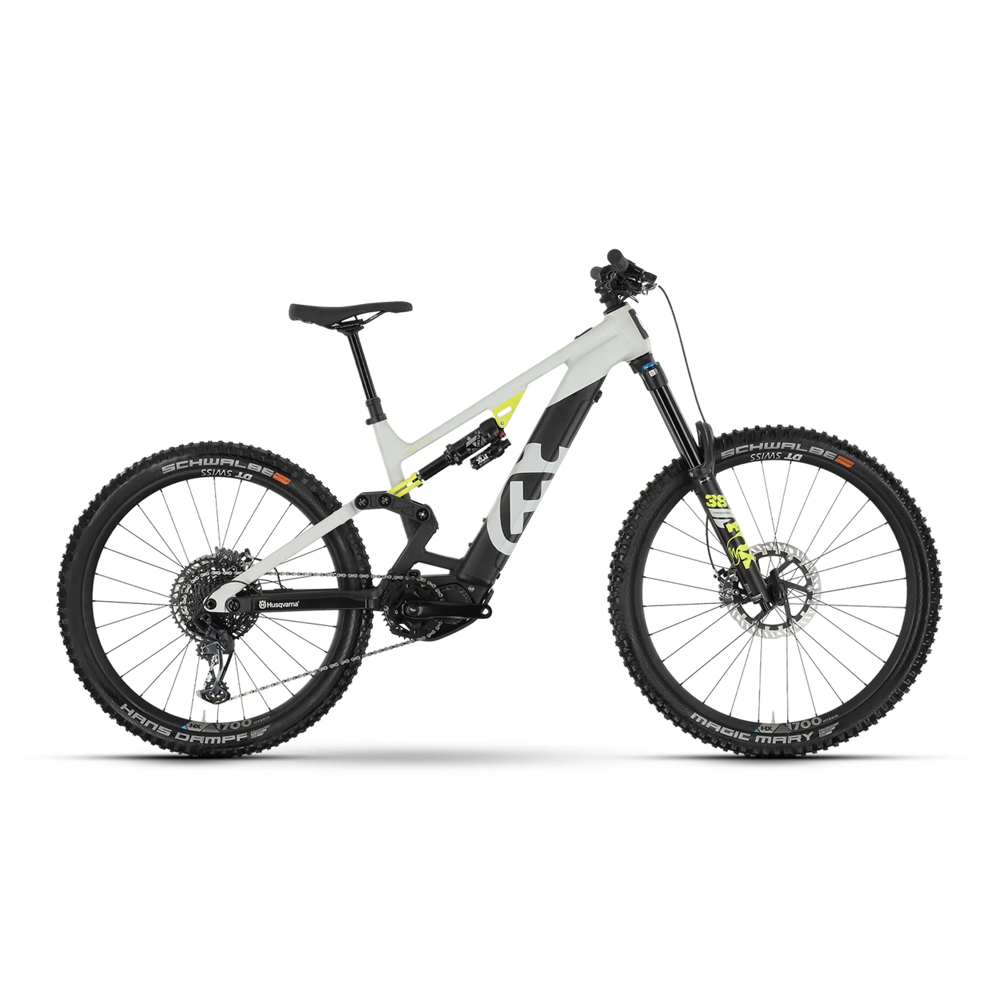 Husqrvana Hard Cross HC4 27.5 29er 2024 Electric MTB Grey Black