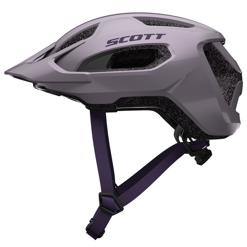 Scott Supra MTB Helmet - 54-61cm - Silver Purple-1