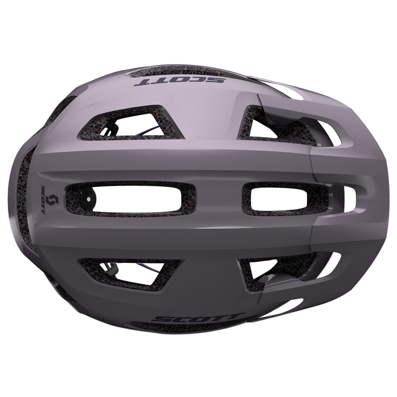 Scott Supra MTB Helmet - 54-61cm - Silver Purple-2