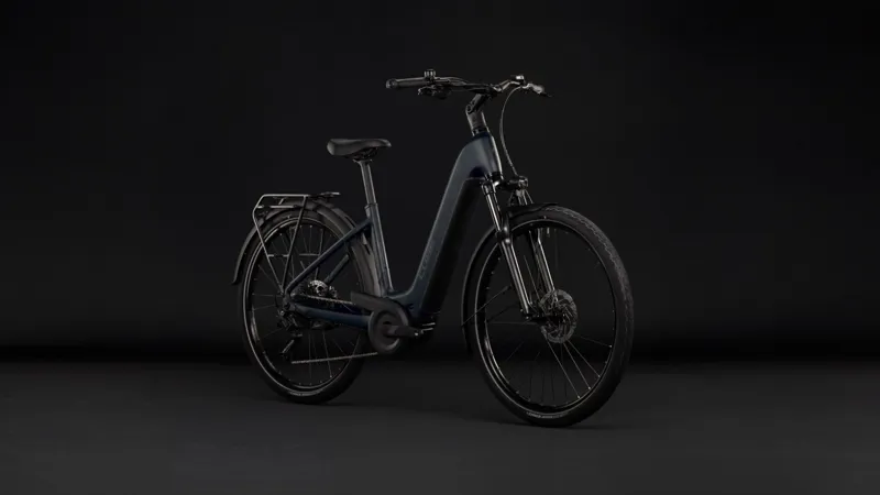 Cube Touring Hybrid One 600wh Easy Entry 2027 Electric Hybrid Bike - Grey/Coolgrey-5
