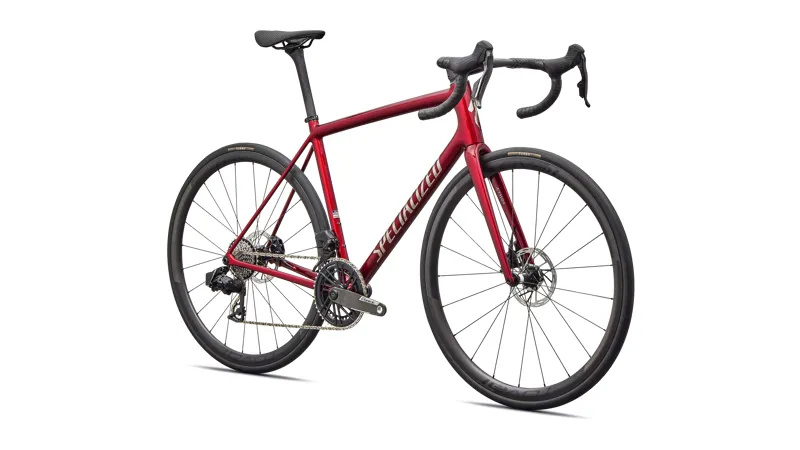 Specialized Aethos Pro 2 SRAM AXS 2026 - Carbon Road Race Bike - Red-1