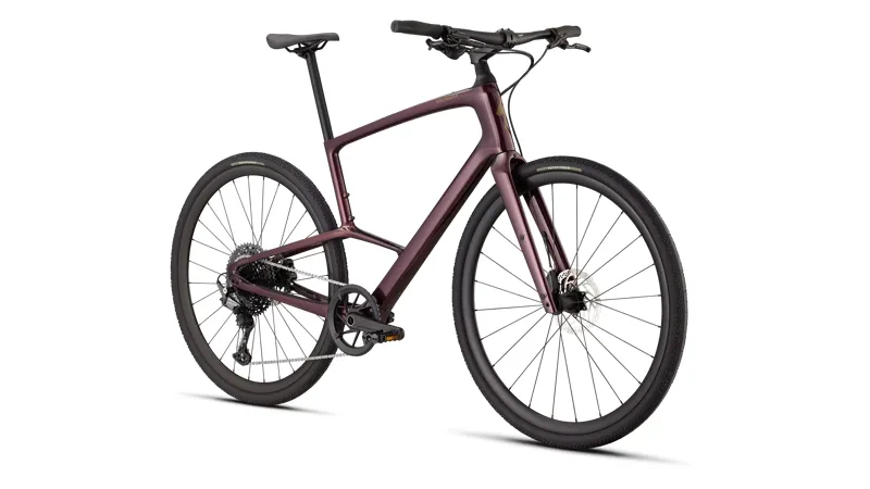 Specialized Sirrus X 5.0 2026 Hybrid Bike - Gloss Bordeaux/Gold-1