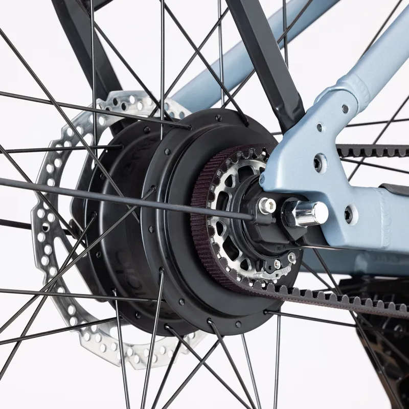 Scott Sub 10 Belt 2025 Electric Hybrid Bike - Hematite Blue-2