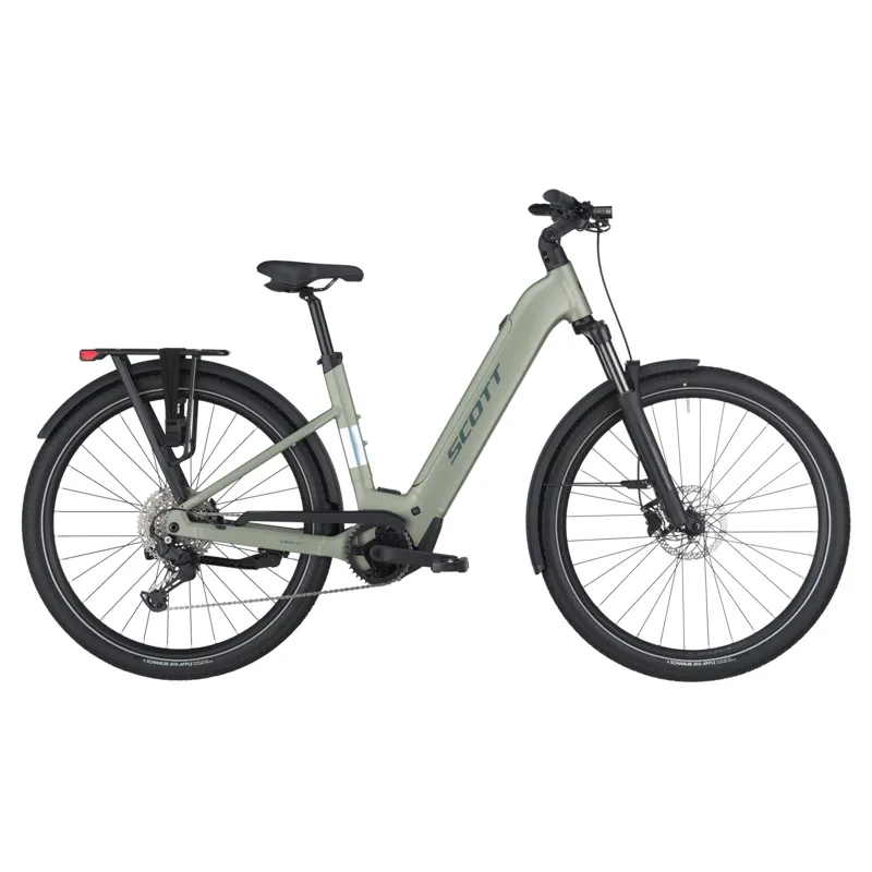 Scott Sub eRide 30 Wave 2025 Electric Hybrid Bike - Aztec Green