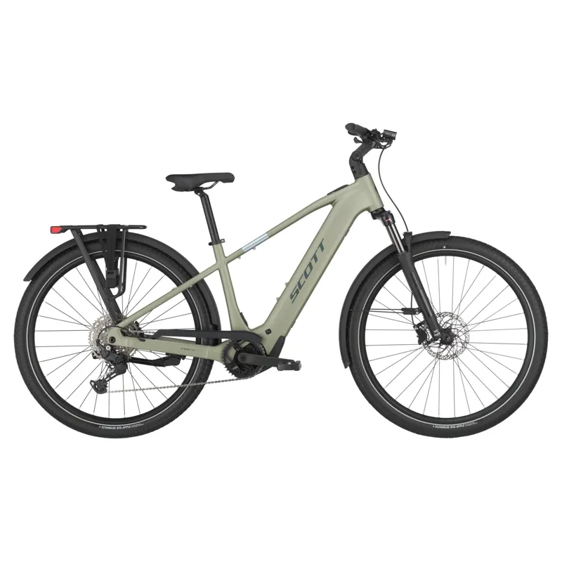 Scott Sub eRIDE 30 2025 Electric Hybrid Bike - Aztec Green