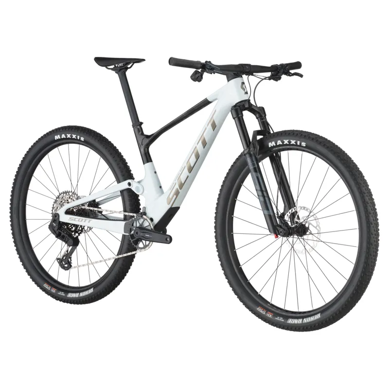 Scott Spark RC Team 29er 2025 Full Suspension MTB - Cumulus White-1