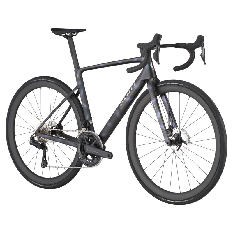 Scott Addict RC 10 2025 Carbon Race Road Bike - Sunbeam Black-1