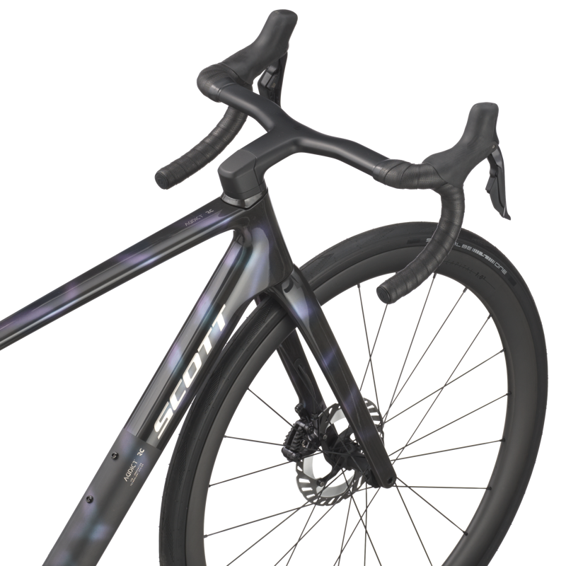 Scott Addict RC 10 2026 Carbon Race Road Bike - Sunbeam Black-2