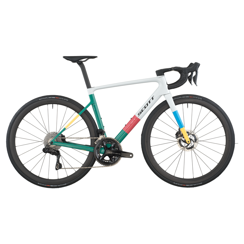 Scott Addict RC Pro 2026 Carbon Road Bike - Beluga Grey/Seashore Green