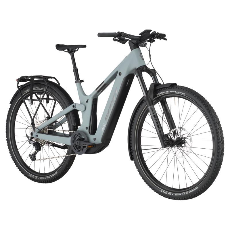 Scott Axis eRide FS 20 2025 Electric Hybrid Bike - Shark Grey-1