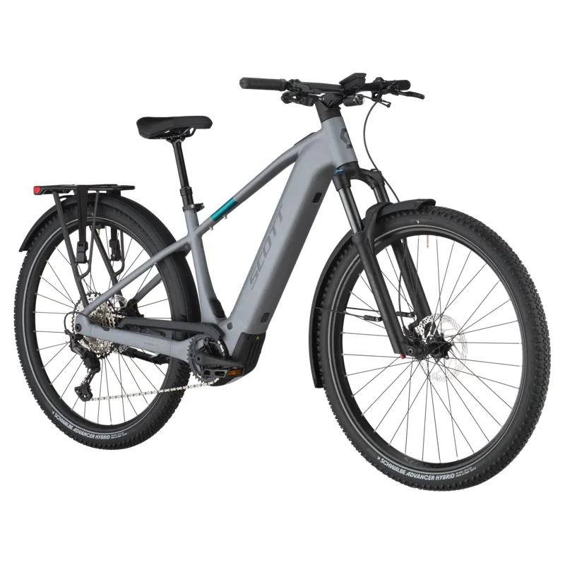Scott Axis eRide 10 2025 Electric Hybrid Bike - Bird Grey-1