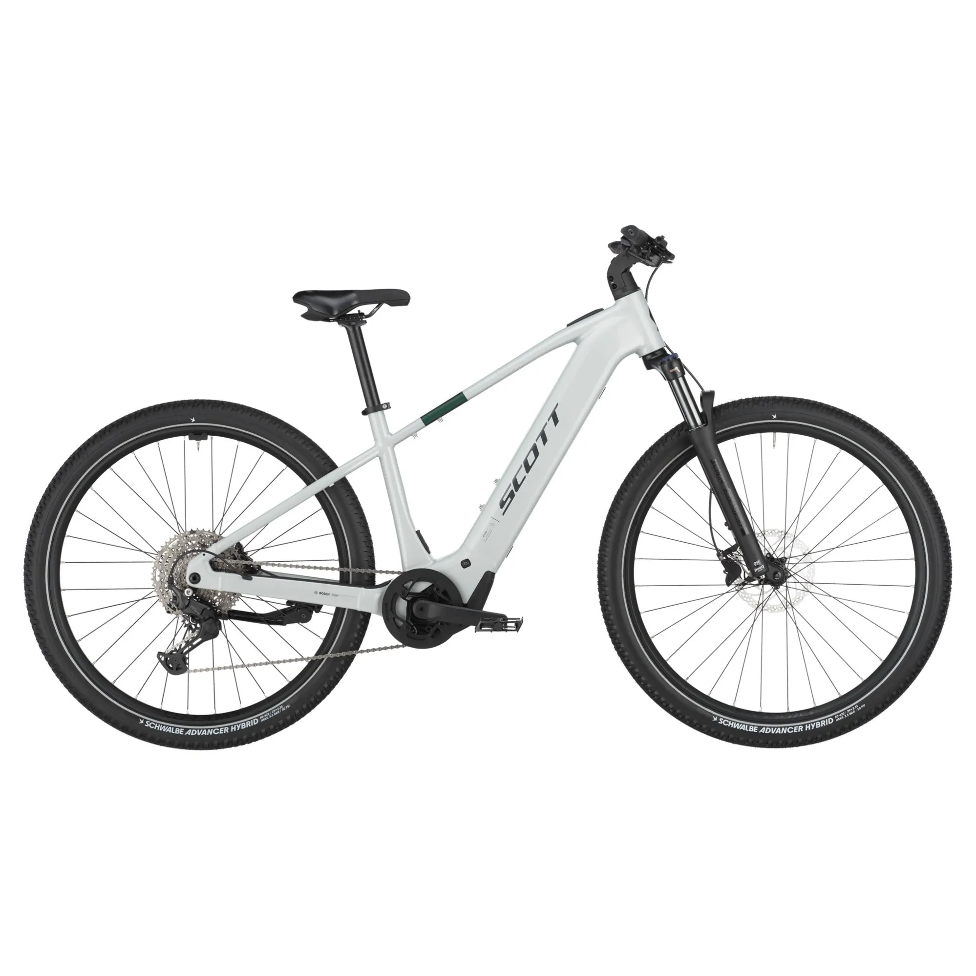 Scott Axis eRIDE 30 2025 Electric Hybrid Bike Rhino Grey