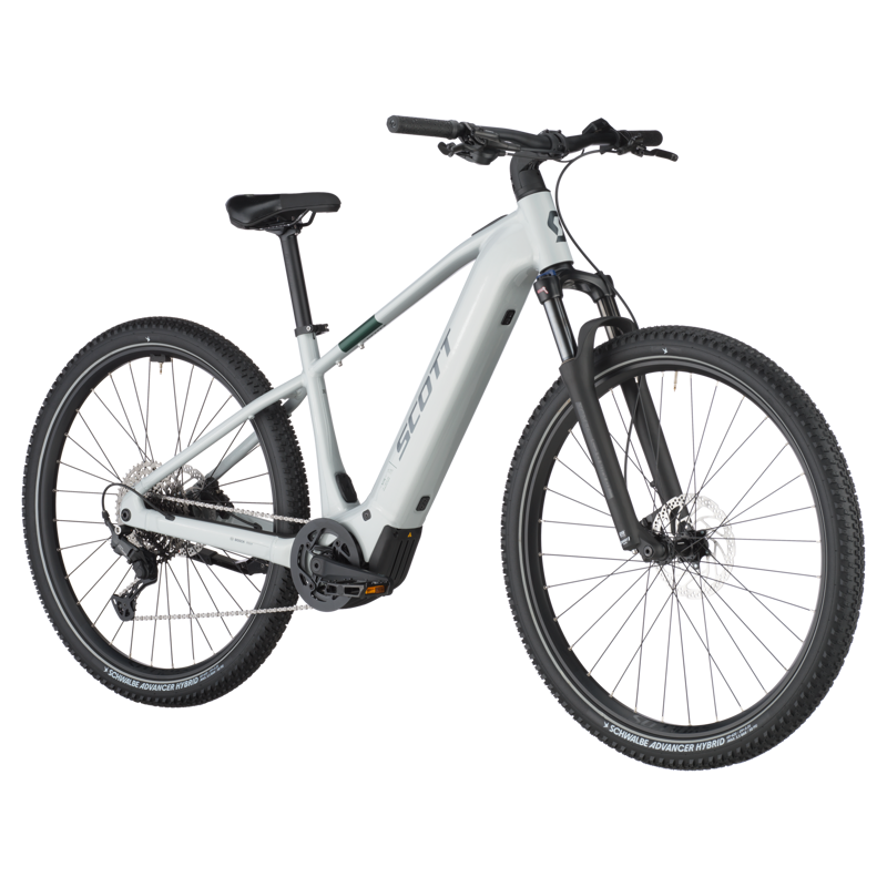 Scott Axis eRIDE 30 2025 Electric Hybrid Bike - Rhino Grey-1