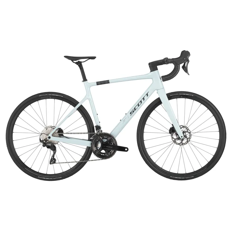 Scott Addict 50 2025 Carbon Endurance Road Bike - Mineral Grey