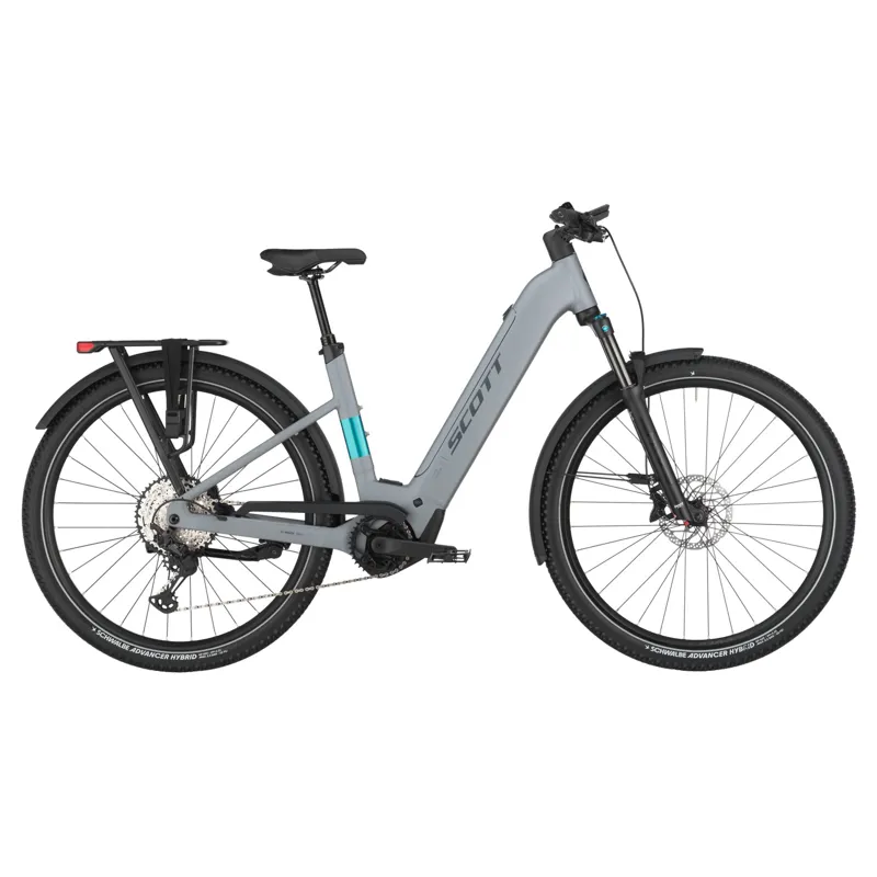 Scott Axis eRide 10 Wave 2025 Electric Hybrid Bike - Bird Grey