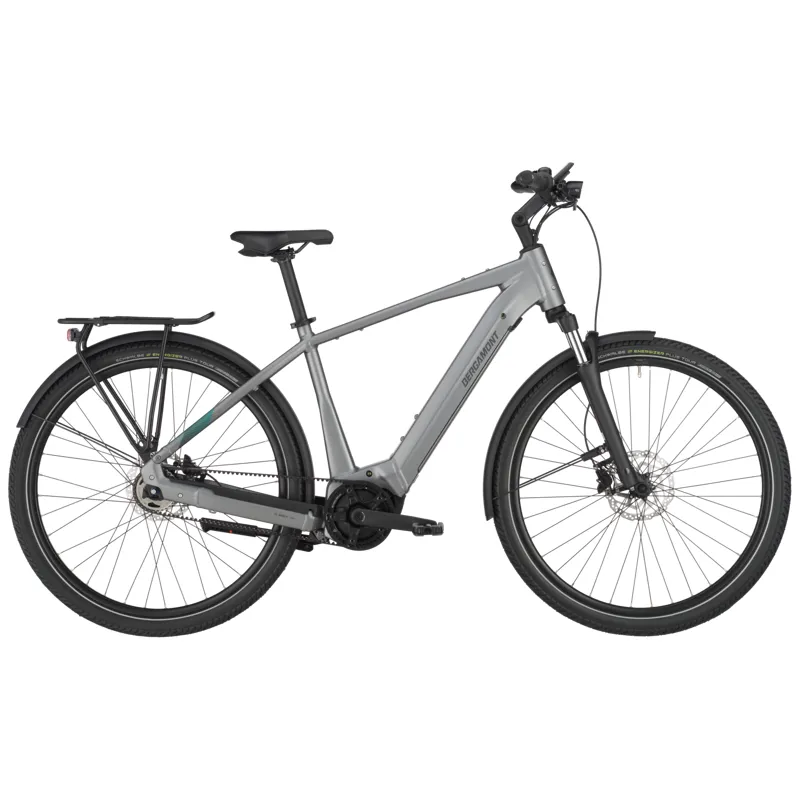 Bergamont E-Horizon Tour 35 Belt 2025 Electric Hybrid Bike - Titanium Silver