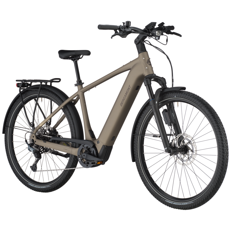 Bergamont E-Horizon SUV 10 2025 Electric Hybrid Bike - Warm Silver-1