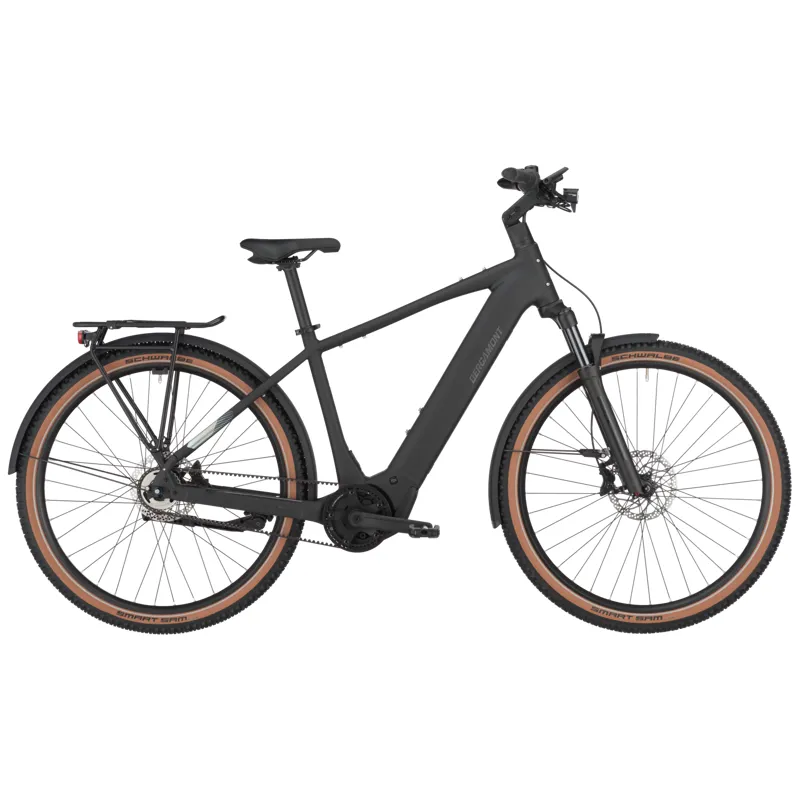 Bergamont E-Horizon SUV 20 Belt 2025 Electric Hybrid Bike - Black Matt