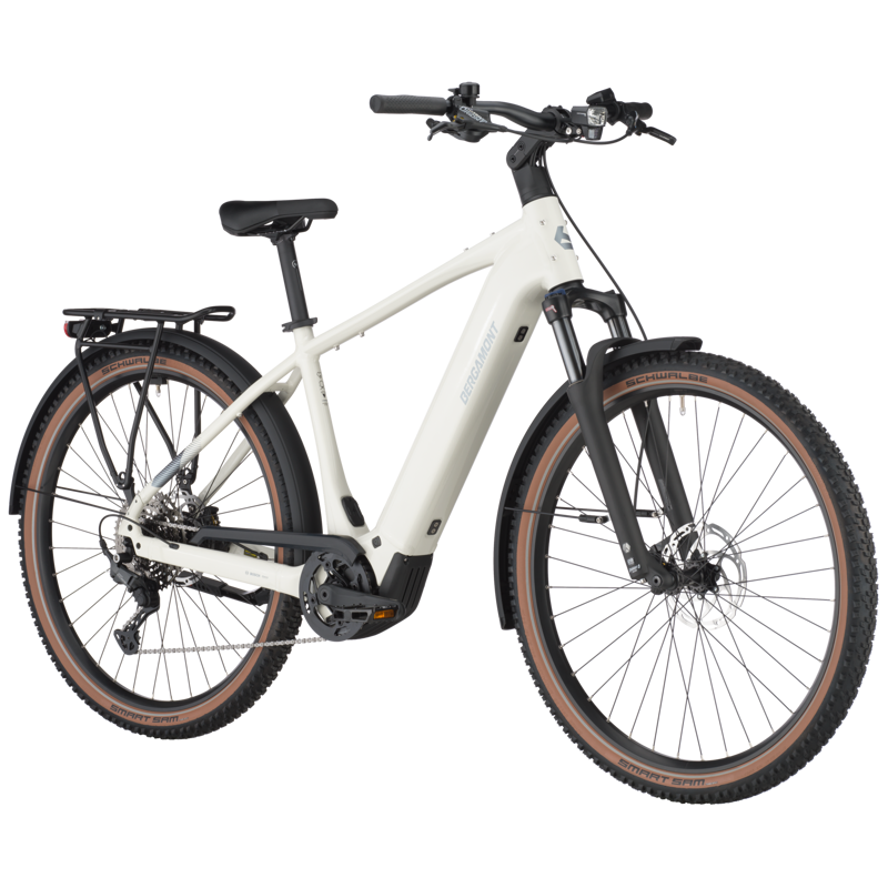 Bergamont E-Horizon SUV 30 2025 Electric Hybrid Bike - Off White-1