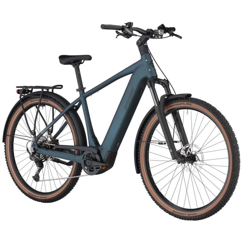 Bergamont E-Horizon SUV 30 2025 Electric Hybrid Bike - Petrol Blue-1