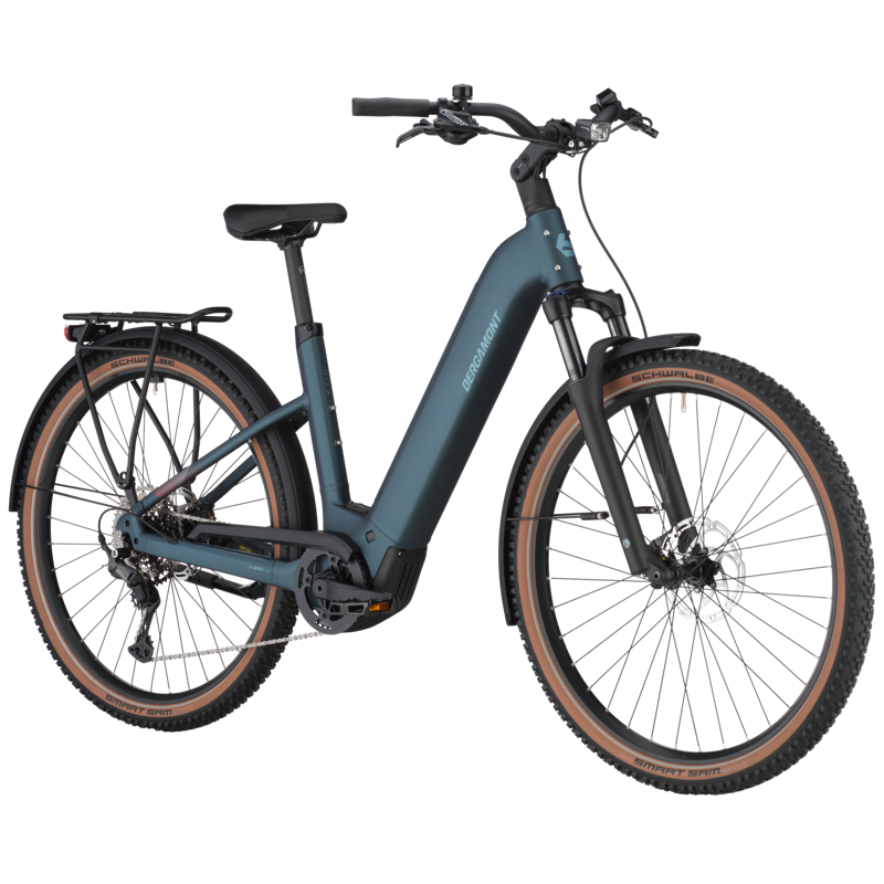 Bergamont E-Horizon SUV 30 Wave 2025 Electric Hybrid Bike - Petrol Blue-1